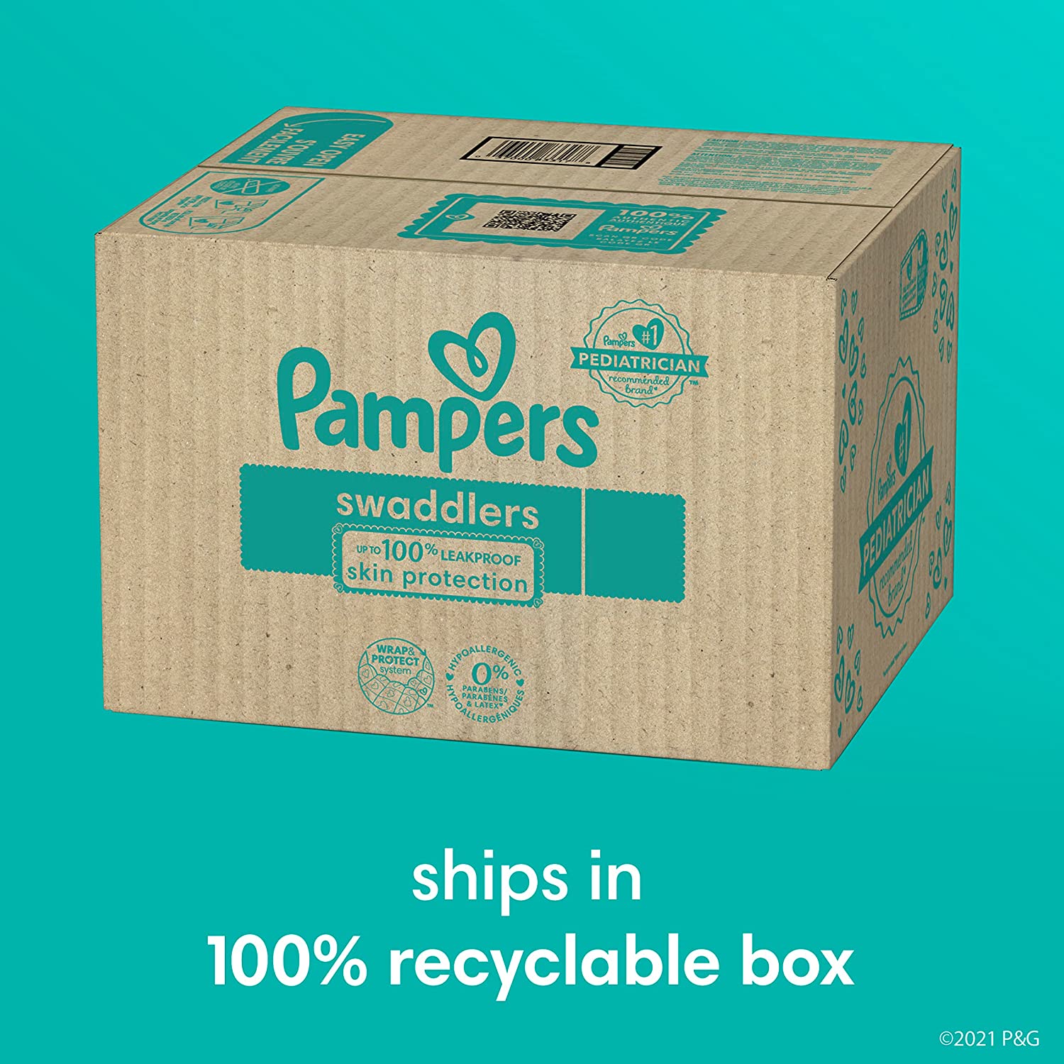 Pampers Swaddlers Diapers Size 7 88 Count